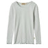 Wheat Soft Blue Reese Rib LS T-Shirt