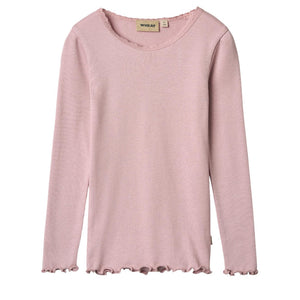 Wheat Lavender Mist Reese LS Rib T-Shirt