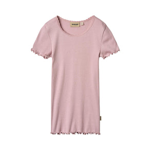 Wheat Lavender Mist Katie SS Rib T-Shirt