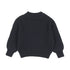 Kin and Kin K122 Navy Fisherman Ribbed Sweater