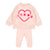 Louis Louise Pink Fleece Sisterhood Jimmy Sweater Set