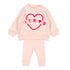 Louis Louise Pink Fleece Sisterhood Jimmy Sweater Set