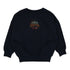 Lil Legs Navy Plaid Detail Boys Sweatshirt