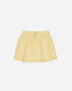 Rylee + Cru Yellow Volley Skirt