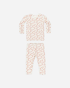 Quincy Mae Bamboo Pajama Valentines Set