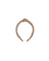 Rylee + Cru Camel Gingham Knotted Headband