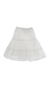 Ermano Scervino Poplin Tiered Skirt