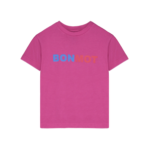 Bonmot Rasberry Bonmot Two Color T-Shirt