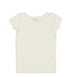 Lil Legs Cream Bamboo Short Sleeve Tee