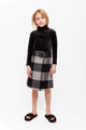 Olivia Rohde Black/Grey Plaid Skirt 2208 142