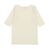 Lil Legs Cream Bamboo Three Quarter Sleeve Tee