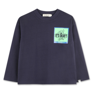 Billieblush Navy Boys Bestmood LS T-Shirt