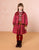 Oilily Plaid Green Moss Barony Blouse