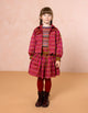 Oilily Plaid Green Moss Barony Blouse