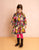 Oilily Cabernet Danniek Long Sleeve Floral Dress