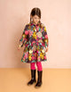 Oilily Cabernet Danniek Long Sleeve Floral Dress