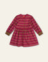 Oilily Plaid Green Moss Duchess LS Plaid Dress