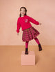 Oilily Plaid Green Moss Solo Skirt