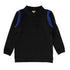 Lil Legs Black Striped Accent Polo
