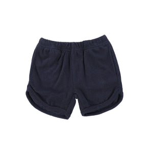 Bamboo Navy Terry Shorts