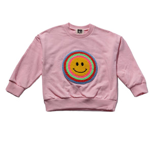 PH Play Petite Hailey Pink Multi Smile Sweatshirt