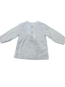 Birinit Petit Blue Stripe Shirt