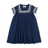 Farren + Me Navy/Ecru Tennis 3/4 Sleeve Sailor Dress