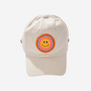 PH Play Ivory Smile Patched Cap
