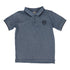Lil Legs Denim Blue Logo Polo