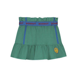Bonmot Greenlake Side Stripe Smiley Skirt