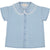 Louis Louise Light Blue Denim College Tunic