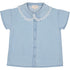 Louis Louise Light Blue Denim College Tunic