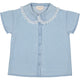 Louis Louise Light Blue Denim College Tunic