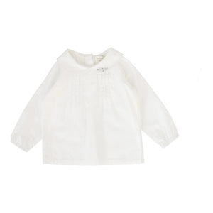 Lil Legs Winter White Toddler Girls Blouse