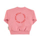 Piupiuchick Pink w/ Heart Print Baby Sweatshirt