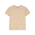 Bonmot Tan Rose Allover Bonmot T-Shirt