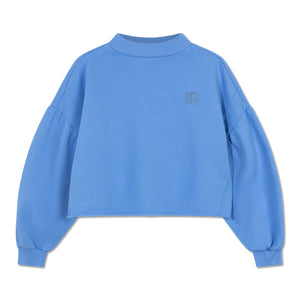 Repose Blue Crop Sweater