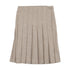 Coco Blanc Oatmeal Wool Pleated Skirt