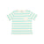 Buho Pool Green Stripes T-shirt