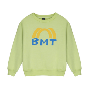 Bonmot Lime Rainbow Sweatshirt