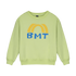 Bonmot Lime Rainbow Sweatshirt