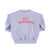 Piupiuchick Lavender w/ Red Circle Print Baby Sweatshirt