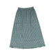 Bamboo Multi Silk Midi Skirt in Check Print