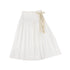 Bamboo White Wrap Rope Skirt