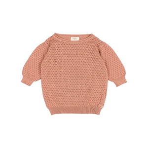 Buho Rose Clay Boho Sweater