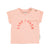 Piupiuchick Light Pink w/ ''Stay Fresh'' Baby Print T- Shirt