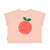 Piupiuchick Light Pink w/ ''Stay Fresh'' Print T- Shirt