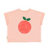 Piupiuchick Light Pink w/ ''Stay Fresh'' Print T- Shirt