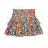 Bobo Choses Multicolor Confetti All over Woven Ruffle Mini Skirt