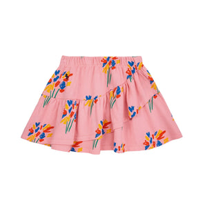 Bobo Choses Pink Fireworks All over Ruffle Skirt